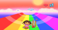 Dora Saves The Crystal Kingdom Rainbow Ride - Dora Saves The Crystal Kingdom Rainbow Ride